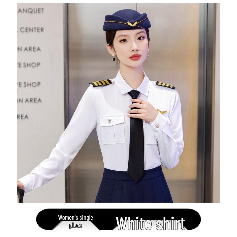 Unisex Professional Security Uniform Set: Shirt for Hotel, Office, Sales, and Property Staff XL