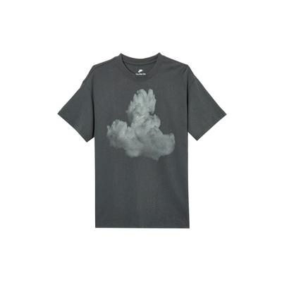 Sportbekleidung Bequem Mode Einfach Vielseitig Kurzarm T-Shirt Herren Oberteile Anthrazit HJ0779060