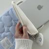 TS JYL Laptop bag,Korean Cloud iPad Sleeve Quilted Soft 13 Inch Shockproof Laptop Case