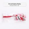 Steel Wire Feather & Fish Teaser Stick with Replacement Head for Cats
