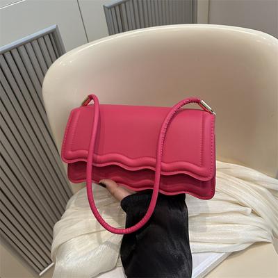 Fashionable Pu Women'S Bag, Shoulder Bag, Foreign Style, Small Square Bag, Trendy And Versatile Armpit Bag