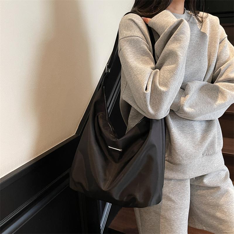 Large Capacity Oxford Tote Bag Women's Shoulder Bag Student Crossbody Bag
