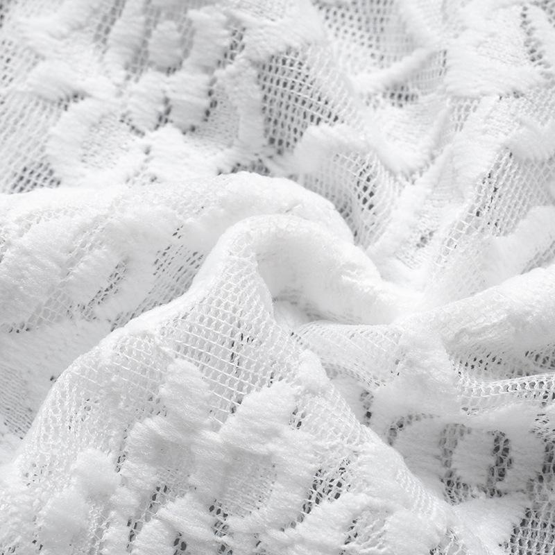 Fashion Design Mesh Stitching Lace Micro-permeable Culottes Women