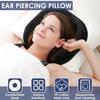 Ear Piercing Pillow Round Donut Shape Pillow Soft PP Cotton Filling Comfortable Side Sleeper Ear Guard Pillow for Travel Office