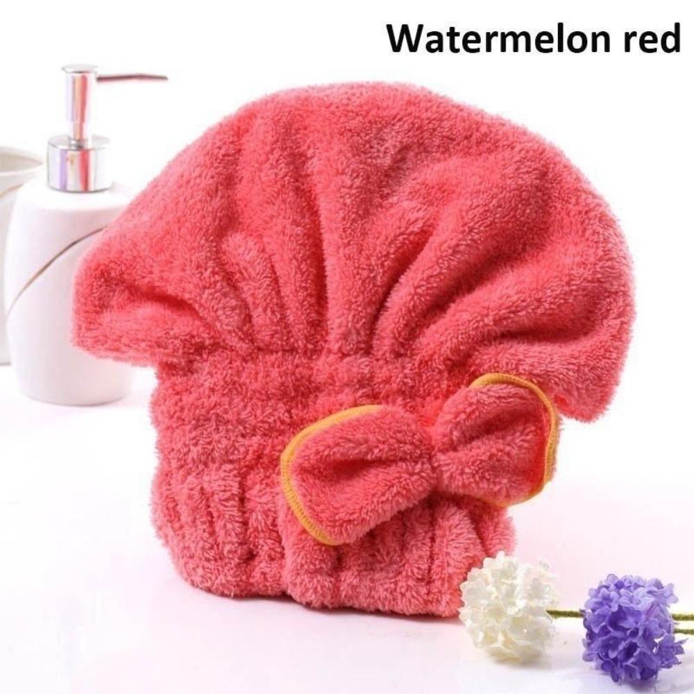 Hair Drying Cap Microfiber Ultra Absorbent Hair Dry Wrap Cap Fast Drier