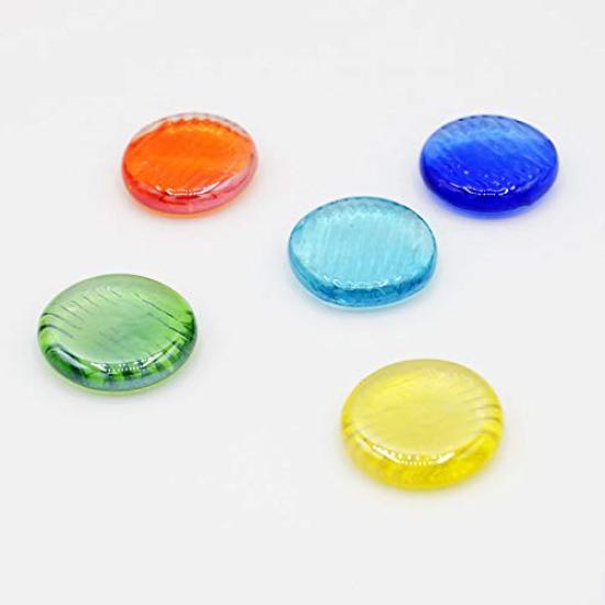Made in Japan Ohajiki 40 mix (Marbles), pieces, 17mm, 5-color