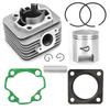 Cylinder Piston Gasket Kit 52.5mm For Suzuki Address V100 AG100 AH100 1991-2000