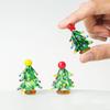 Mini Crystals Christmas Tree Figurine Statue Crystals Ornaments  Home Decor