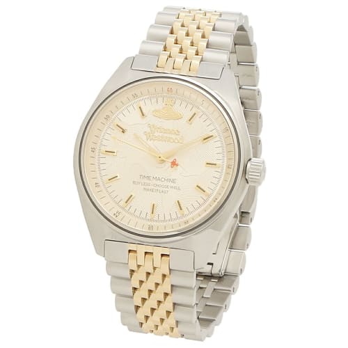 Vivienne Westwood Women's Watch, 40mm, Quartz, Gray and Silver, Stainless Steel, VV251WGSG