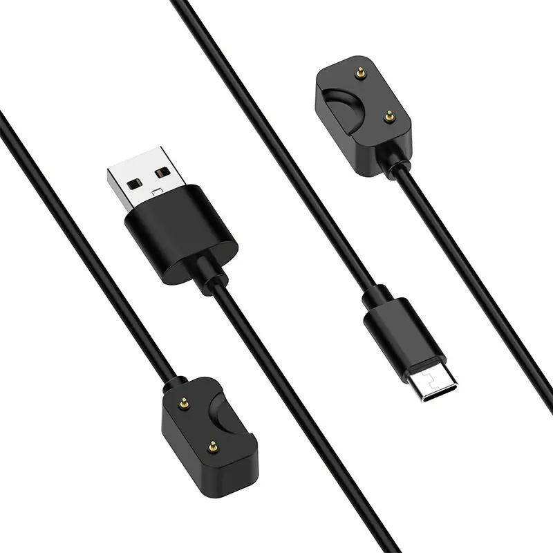 1-2pcs 100cm USB Type C Magnetic Fast Charger For Samsung Galaxy Fit 3 Charging Cable For Samsung Galaxy Fit 3 Watch Adapter