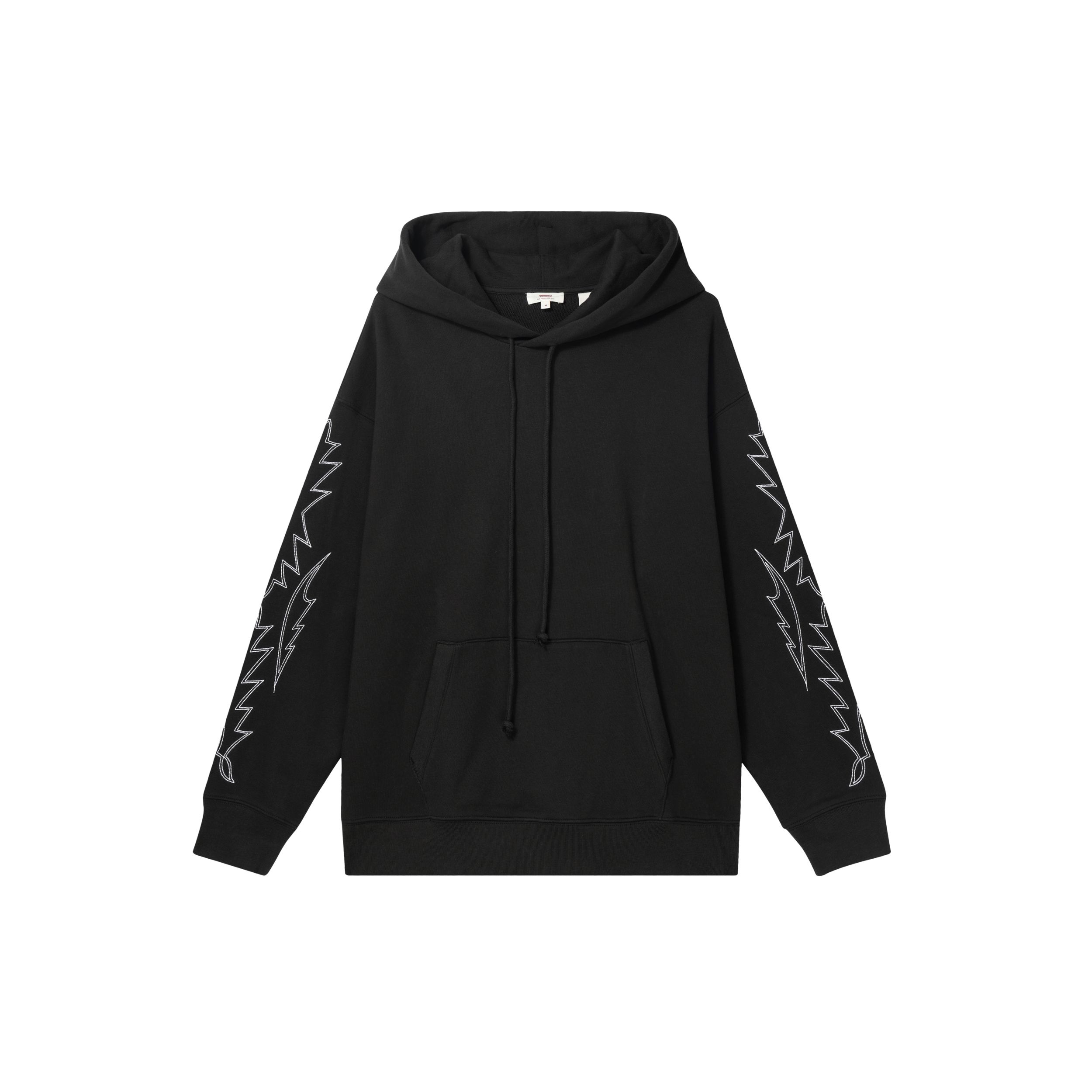 

Толстовка женская Levis Casual Graphic Line с капюшоном и длинным рукавом, черная 75637-0017 XS