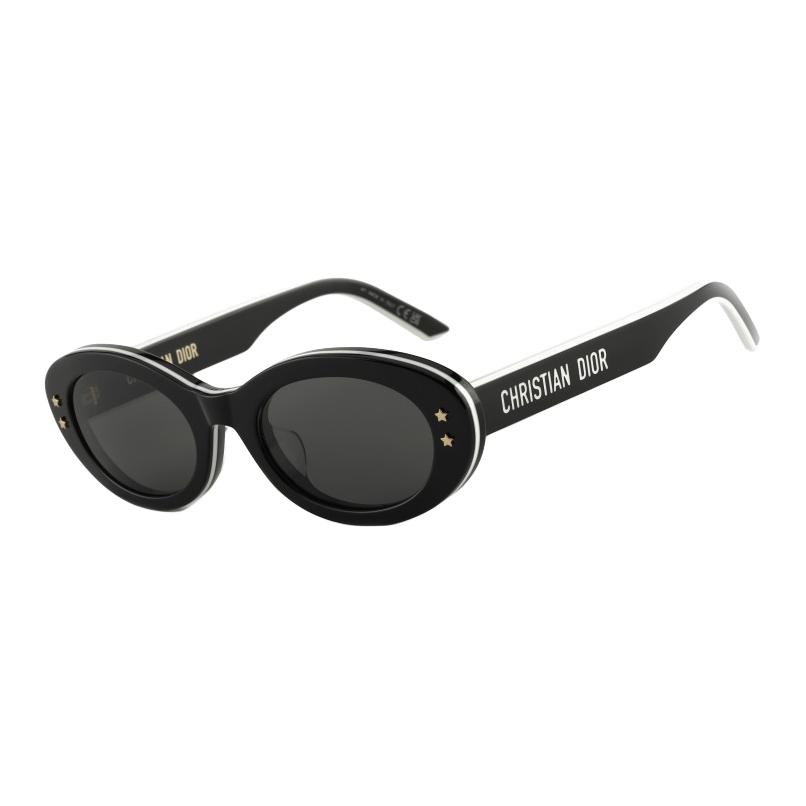 

Dior Cat Eye Sunglasses Unisex sunglasses Black DIORPACIFIC-B4F-10A0 53,Black