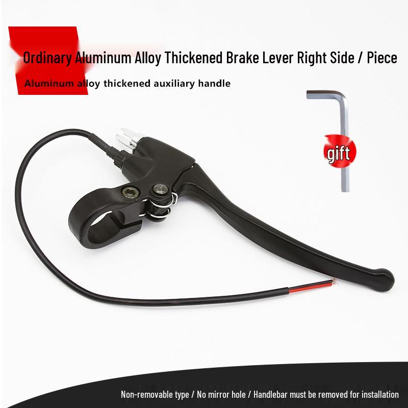 Full Aluminum Left and Right Brake Levers for Electric Bicycles