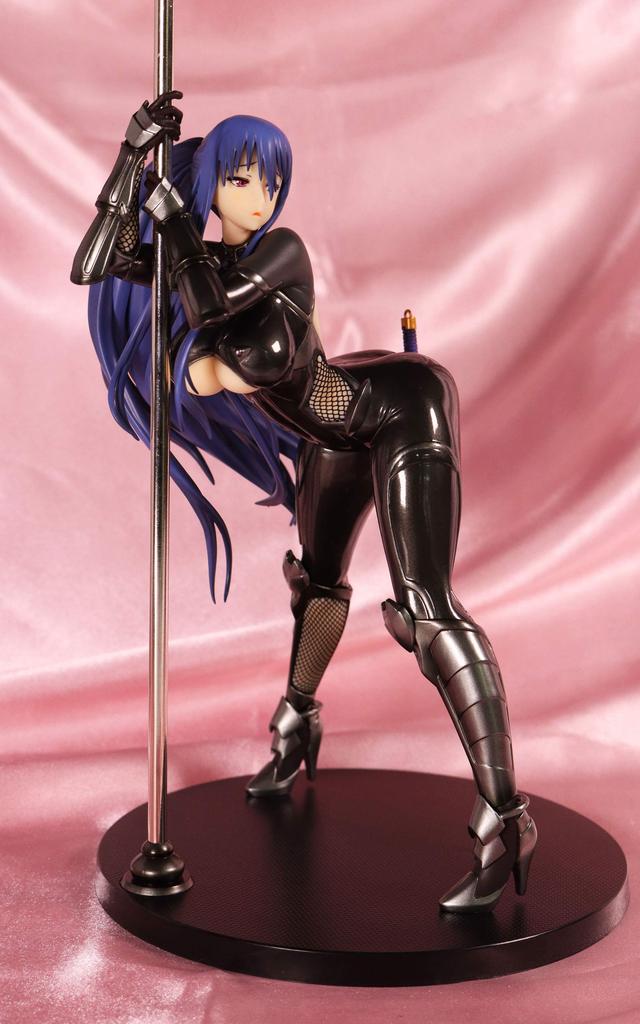 Queen Ted Taimanin Yukikaze 2 Akiyama Rinko Pole Dance Recolor Version Scale PVC ABS Iron Painted Complete Figure Ver. 1/7 & &