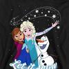 Frozen Childrens/Kids Let It Snow Elsa Anna Olaf Heather Pullover Hoodie
