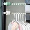 Window Frame Snap-on Drying Rack Gods Sill Cool Clothes Balcony Hanging Window Window Sun Clothes Portable Travel Wardrobe