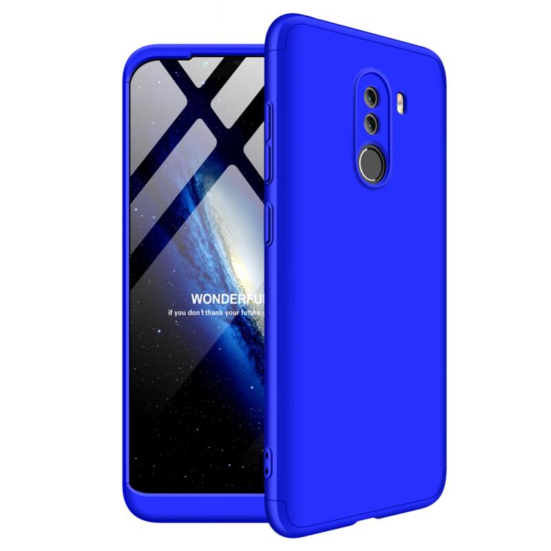 Per XIAOMI Pocophone F1 Cover Posteriore Ultra Sottile in PC Antiscivolo Antiurto Custodia Protettiva Integrale a 360 Gradi