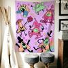 Gravity Falls Pattern Home Decor Tapestry, Wall Hanging, Decorative RV Wall Cloth.MGT0918298