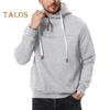 Herren Winter Hoodie Reißverschluss Halboffen Stehkragen Einfarbig Locker Pullover Sport Top Elastische Bündchen Halten Warm Alltagskleidung