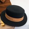 Versatile British Top Hat Vintage Looking Woolen Formal Hat Elegant Woolen Jazz Cap  Fashion Show