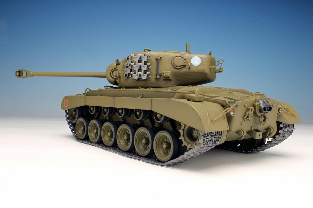 Platz Girls Panzer filmversjon M26 Pershing University Selection Team plastmodell og 1/35 GP-23