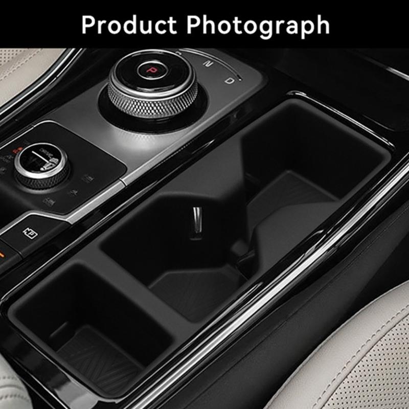 Custom Molded Center Console Pad Slip Resistant Quick Install Vehicle Drink Holders Protector Quick Fixing for Vehicle