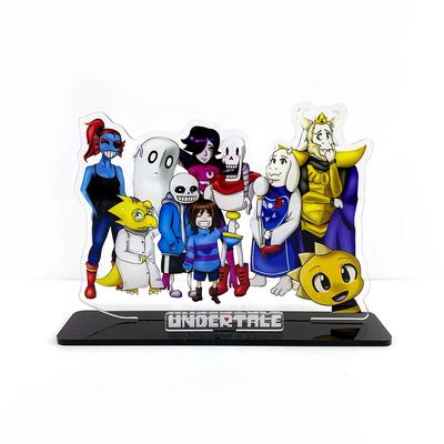 Undertale Frisk Sans Papyrus Toriel Undyne Alphys Mettaton  HM Acrylic Stand Standee Toy Figure