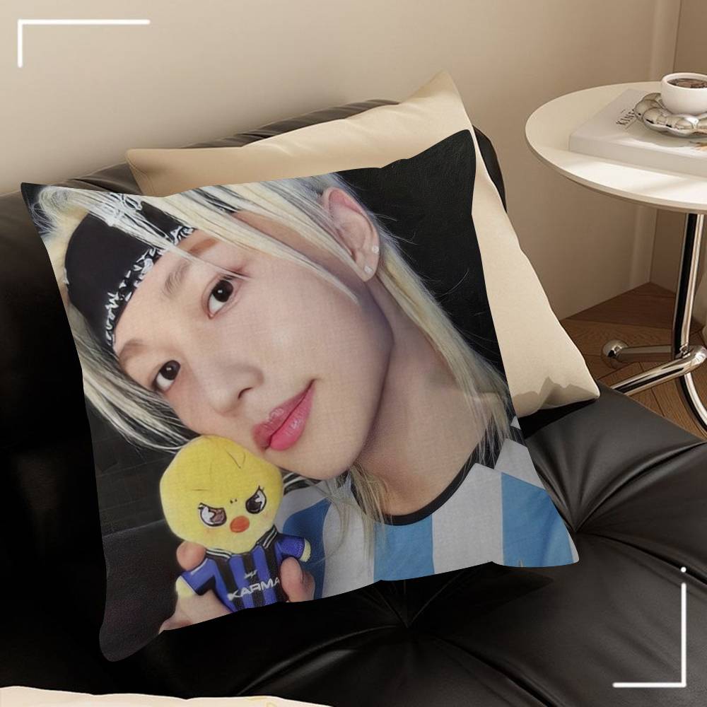 Regali Cuscini Arredamento Ufficio Casa Camera da Letto Divano Cuscino Auto Copricuscino 45x45cm Idol Cool F-Felixse cantante