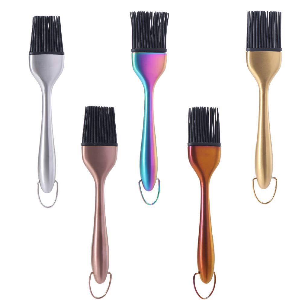 Hangable BBQ Grill Oil Sauce Brush Removable Pastry Brushes for Cake