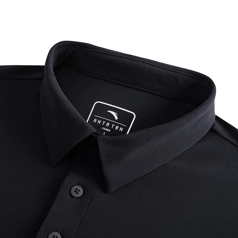 Anta Training Series Polo Sport Simple Fashion Comfortable Versatile Business Short Sleeve Men tops 152637101R-2