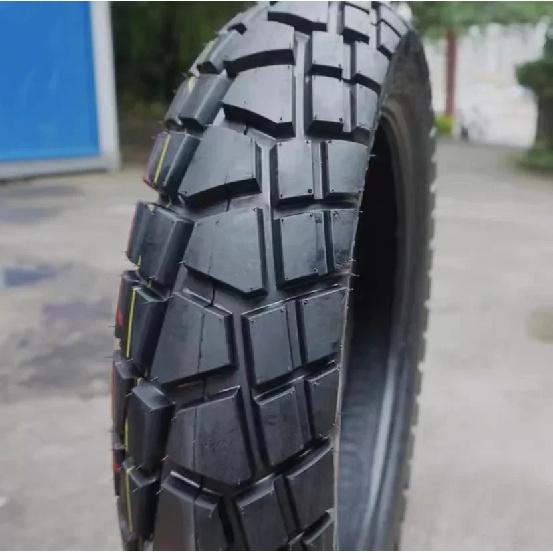 Anvelope pentru motociclete off-road, față 80/100-19, spate 120/90-16, anvelope interioare și exterioare cu profil mare tip „carapace de broască”