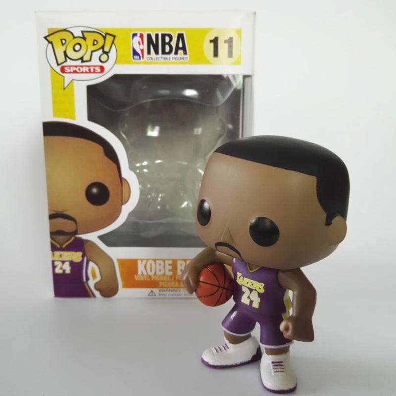 NBA Kobe Figure Shape Model Toy Souvenir Collection Decoration фиолетовый