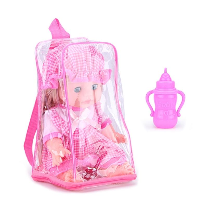 

Reborn Baby Dolls 13 Inch Realistic Newborn Soft Vinyl Body Dolls Look Real Poseable Boy Girl Toy for Kid Age 3years+