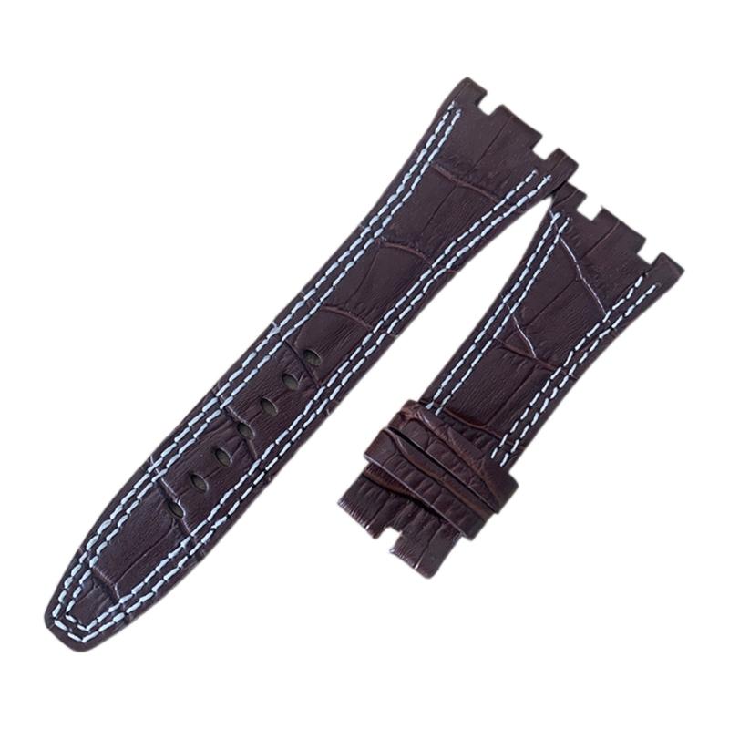 

Leather Watch Band Replacement Band Quick Release Strap for 28mm Flexible Wristband Adjustable Sweatproof Bracelet