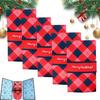 5PCS Handmade Christmas Gifts Card Booklet Christma Money Holder Envelope Booklet DIY Personalized Xmas Gift, Party Supplies for Family and Friends