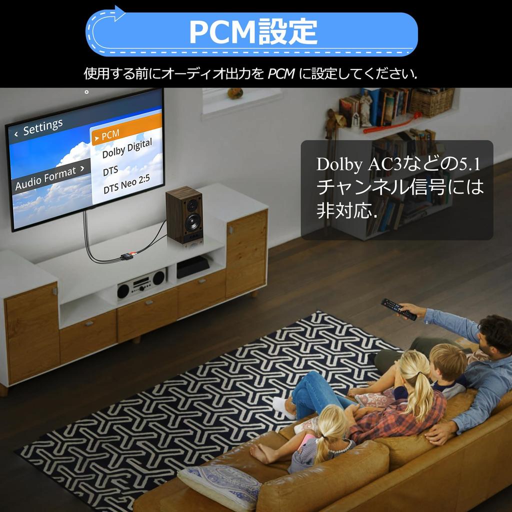 CAMWAY 192kHz Optical Digital Analog Audio Converter DAC Converter SPDIF To RCA Optical Digital Converter Toslink To Audio Converter RCA Audio Adapter