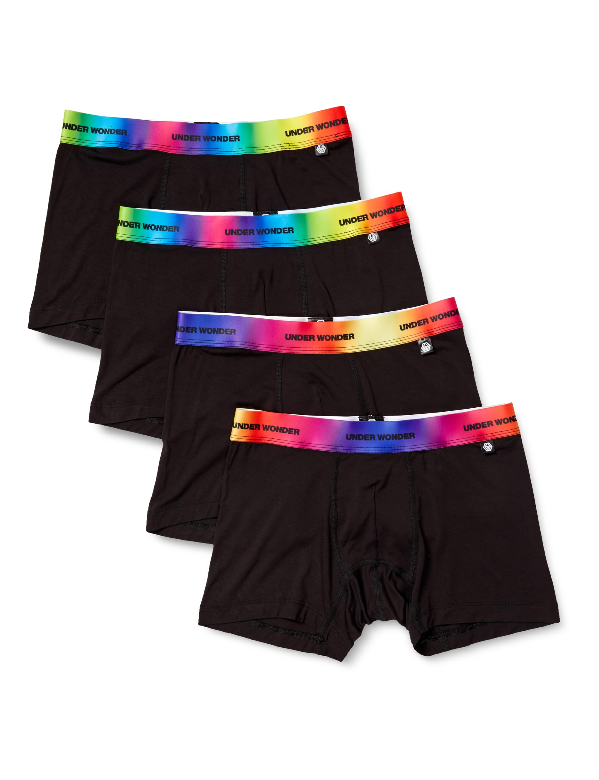 

Мужские трусы-боксеры Under Wonder, набор из 4 штук, HD6271B401, Радуга A x 2 и Радуга B x 2