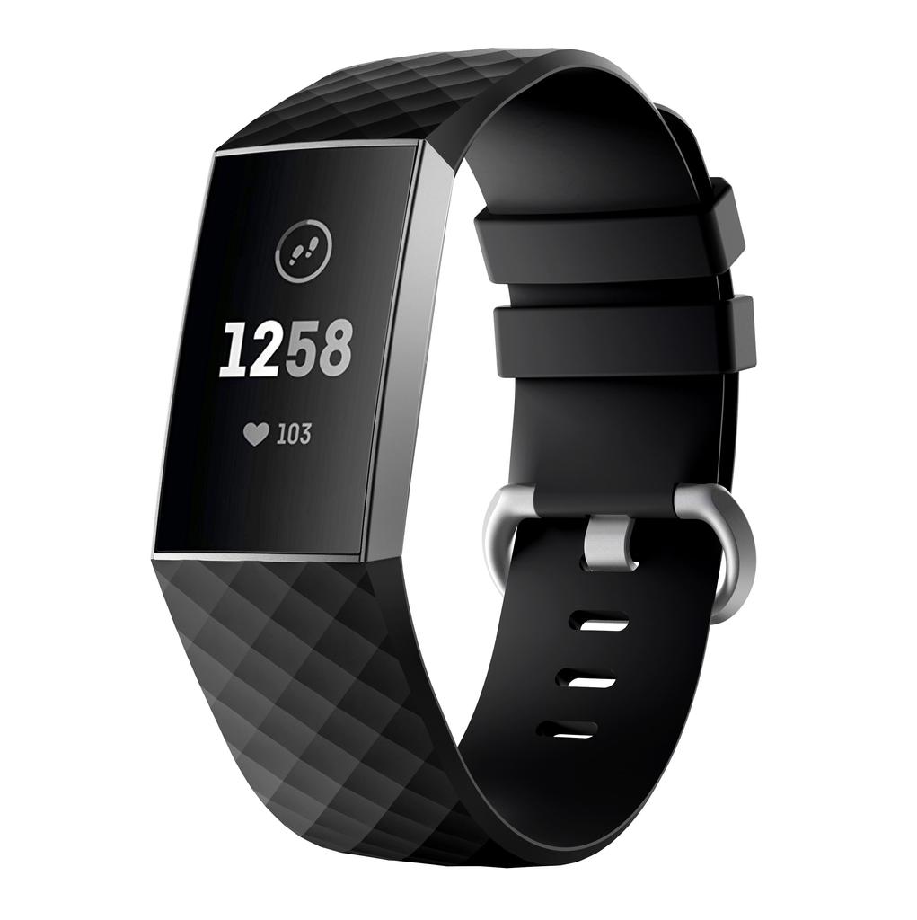 Silikonový řemínek pro Fitbit Charge 3 Sportovní náramek Náhradní pásek pro chytré hodinky