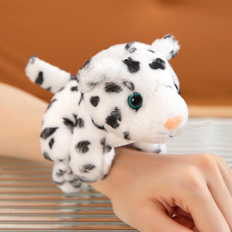 Simuliertes Tier stehend Schulter magnetische Plüschpuppe Tiger Panda Paddelkreis Wasserring Zoo Souvenir Geschenk weiblich