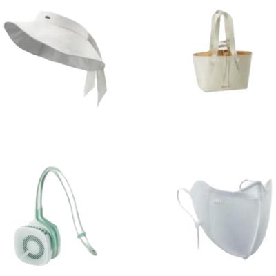 Beneunder Damen 4-teiliges Sonnenschutz-Set A