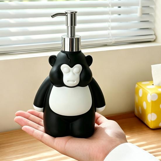 250ml Hand Sanitizer Dispensing Bottle Orangutan Design Liquid Soap Bottle Large