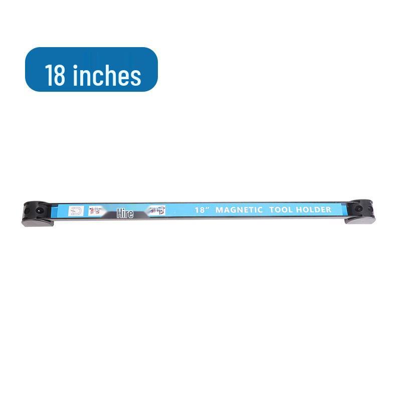 Wall-Mounted Magnetic Tool Storage Rack - Strong Suction Strip Organizer