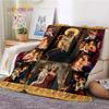 Kind Jesus and Blessed Virgin Mary Soft Christian God Flannel Art Faith Bed Comfortable Home Hiking Four Seasons Warm Blanket