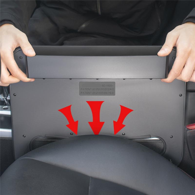 NEW-Steering Whee Tray With Car Gap Filler Organizer,Food Tray For Eating In Car Laptop Desk,Travel Car Accessories