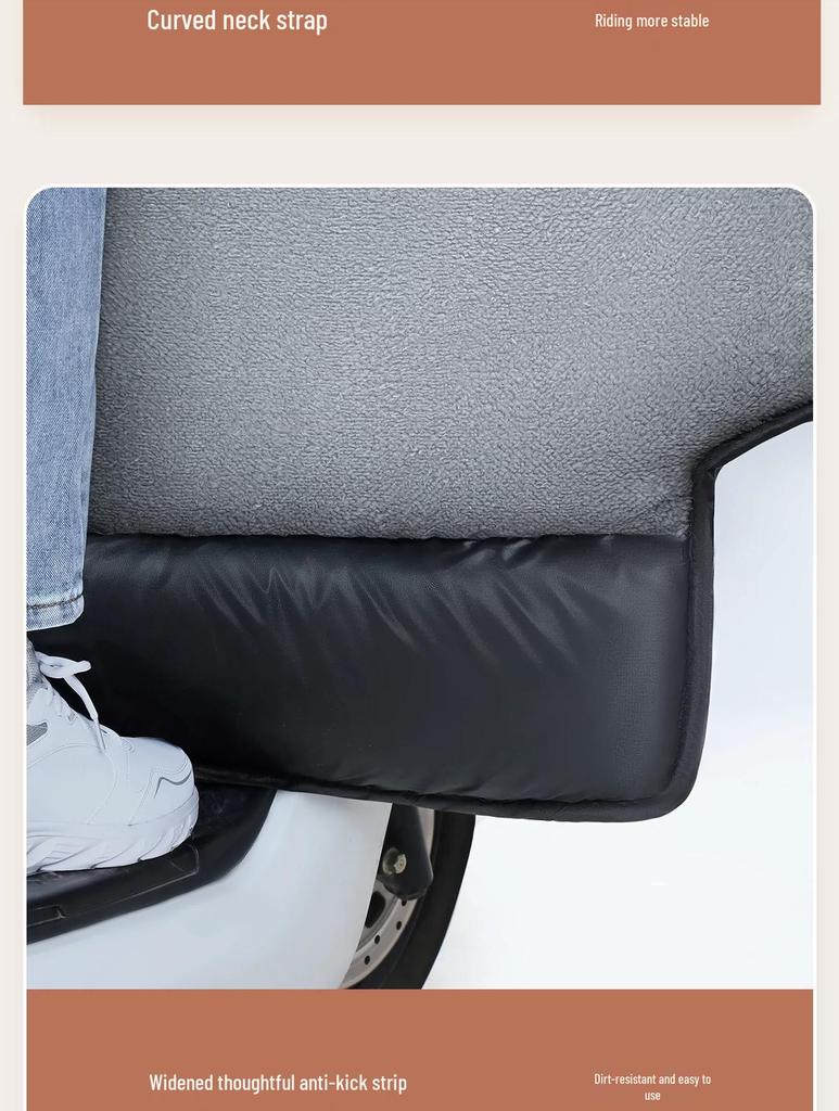 Universell Elfordon Vindruta Vindsäker Vaddering - Fleecefodrad för Vinter och Alla Säsonger