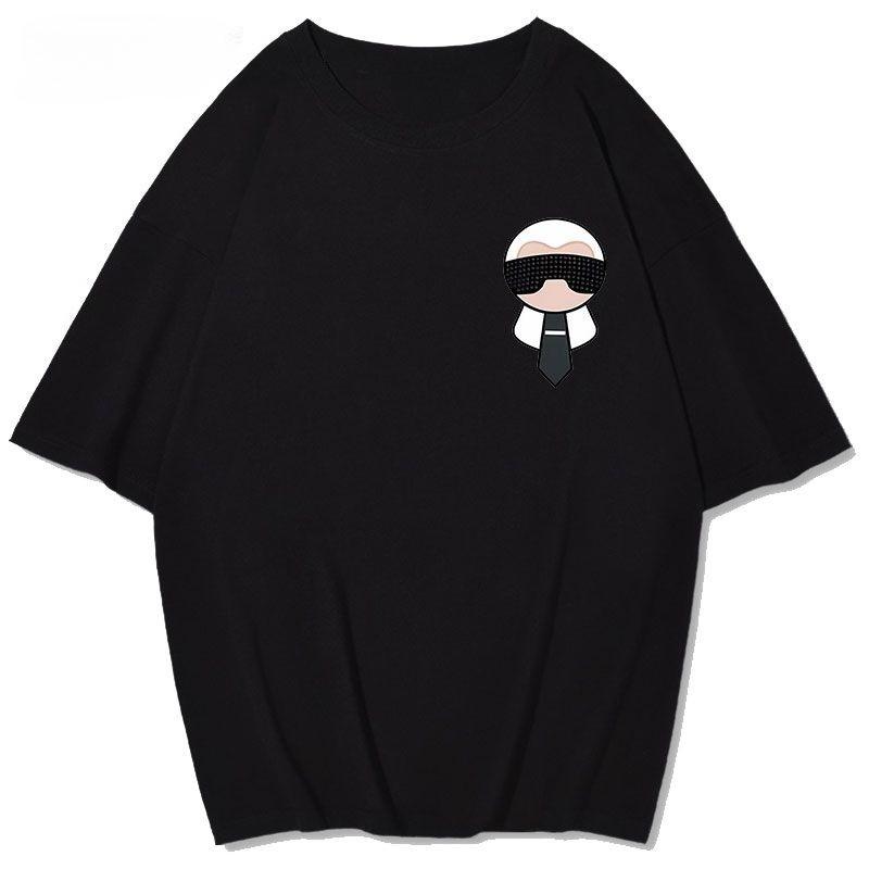 Summer Men's T-Shirt Trend Casual Cotton Tees Short Sleeve Luxury Brand T-shirt Men Women Clothing Y2k Tops Unisex