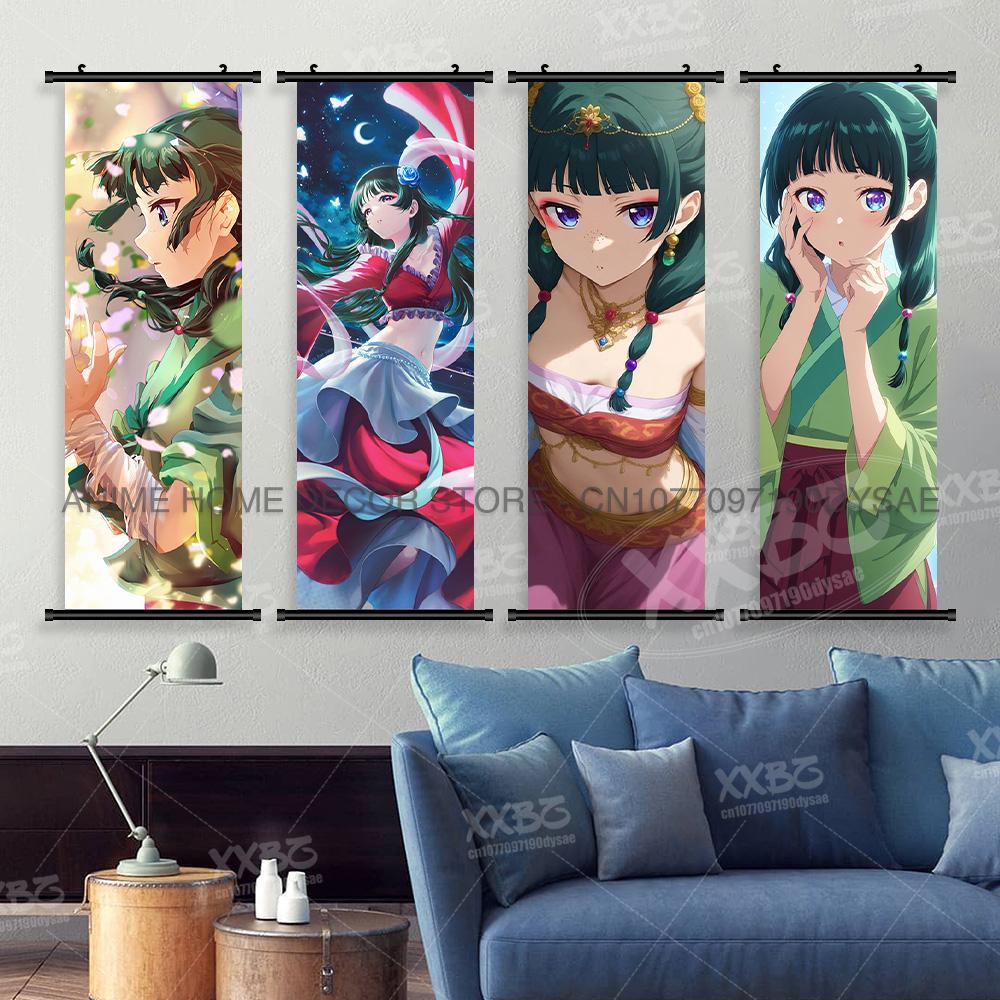 Japanese Anime The Apothecary Diaries Home Decoration Hanging Painting Canvas Print Wall Art Scrolls Picture Room Decor Poster