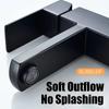 Stainless Steel Black Square Hot and Cold Dual-use Basin Faucet Home Kitchen Bathroom Cabinet Faucet