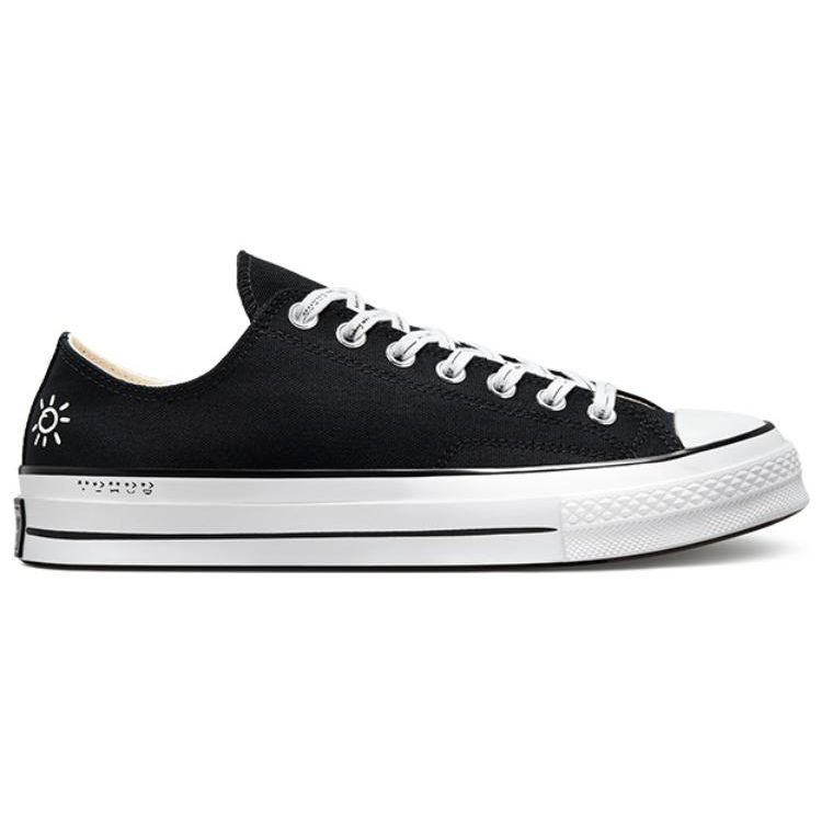 Converse Chuck 70 Low Sunday Unisex Sneakers Black Sail White A03752C