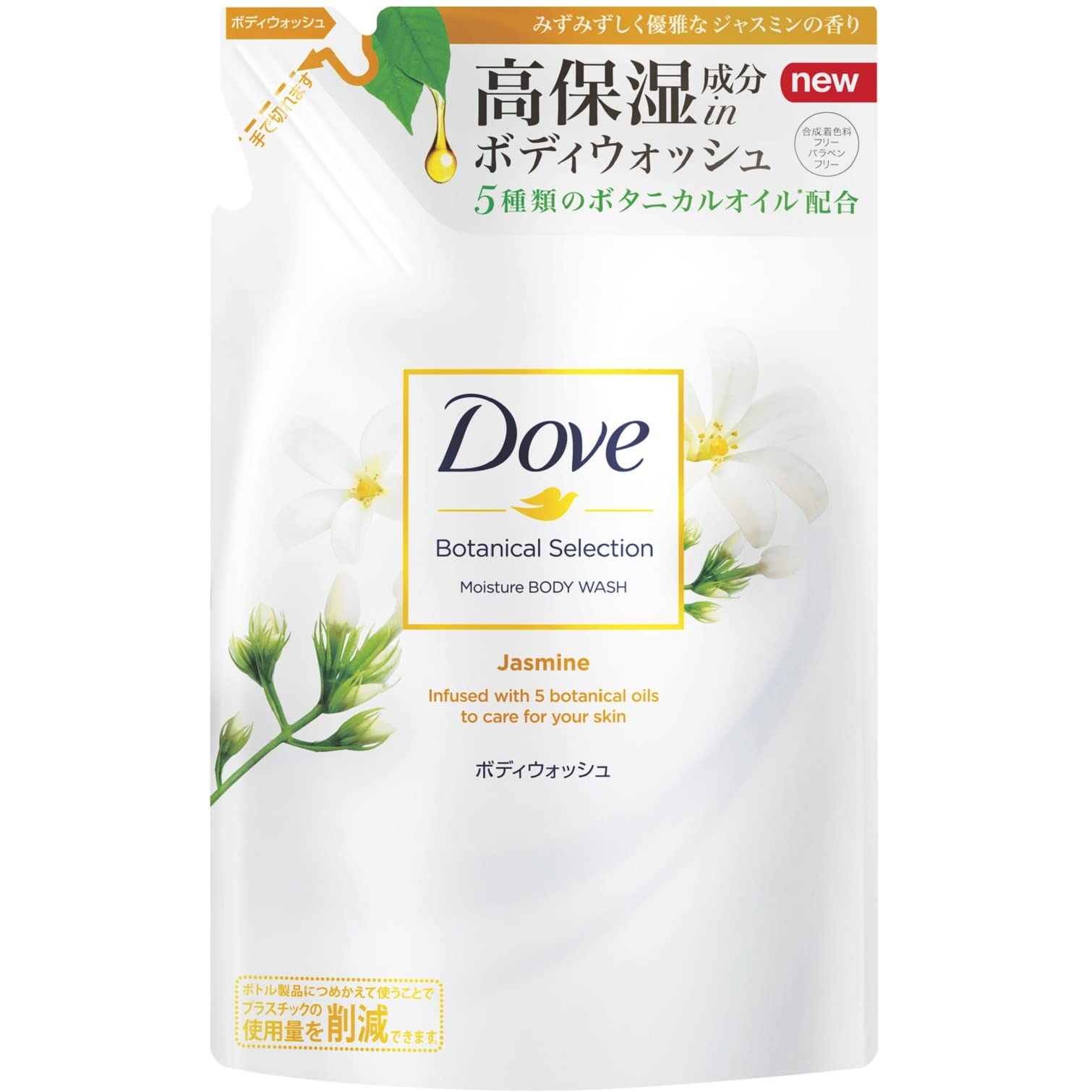 

Dove Body Wash Botanical Selection Jasmine Refill 360g